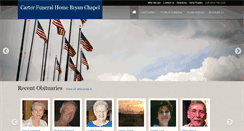 Desktop Screenshot of carterbryanchapel.com