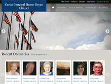 Tablet Screenshot of carterbryanchapel.com